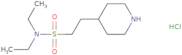 N,N-Diethyl-2-(piperidin-4-yl)ethane-1-sulfonamide hydrochloride