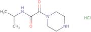 2-Oxo-2-(piperazin-1-yl)-N-(propan-2-yl)acetamide hydrochloride