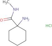 1-Amino-N-methylcyclohexane-1-carboxamide hydrochloride