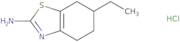 6-Ethyl-4,5,6,7-tetrahydro-1,3-benzothiazol-2-amine hydrochloride