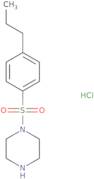 1-(4-Propylbenzenesulfonyl)piperazine hydrochloride