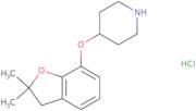 4-[(2,2-Dimethyl-2,3-dihydro-1-benzofuran-7-yl)oxy]piperidine hydrochloride