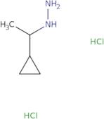 (1-Cyclopropylethyl)hydrazine dihydrochloride