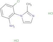 3-Chloro-2-(2-methyl-1H-imidazol-1-yl)aniline dihydrochloride