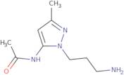 N-[1-(3-Aminopropyl)-3-methyl-1H-pyrazol-5-yl]acetamide