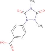 4-(2,4-Dimethyl-3,5-dioxo-1,2,4-triazolidin-1-yl)benzoic acid