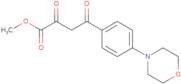 Methyl 4-[4-(morpholin-4-yl)phenyl]-2,4-dioxobutanoate