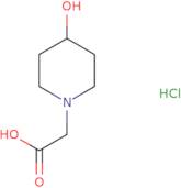 2-(4-Hydroxypiperidin-1-yl)acetic acid hydrochloride