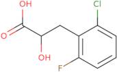 3-(2-Chloro-6-fluorophenyl)-2-hydroxypropanoic acid