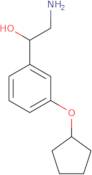 2-Amino-1-(3-cyclopentyloxyphenyl)ethanol