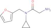 2-Amino-N-cyclopropyl-N-furan-2-ylmethyl-acetamide