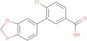 3-(Benzo[d][1,3]dioxol-5-yl)-4-chlorobenzoic acid