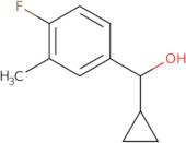 Cyclopropyl(4-fluoro-3-methylphenyl)methanol