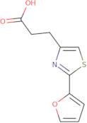 3-[2-(Furan-2-yl)-1,3-thiazol-4-yl]propanoic acid
