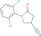 1-(2,6-Dichlorophenyl)-5-oxopyrrolidine-3-carbonitrile