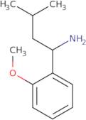 1-(2-Methoxyphenyl)-3-methylbutan-1-amine