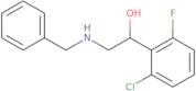 2-(Benzylamino)-1-(2-chloro-6-fluorophenyl)ethan-1-ol