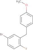 4-Bromo-1-fluoro-2-(4-methoxybenzyl)-benzene