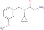 2-Amino-N-cyclopropyl-N-(3-methoxy-benzyl)-acetamide