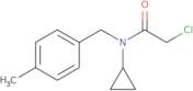 2-Chloro-N-cyclopropyl-N-[(4-methylphenyl)methyl]acetamide