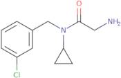 2-Amino-N-(3-chloro-benzyl)-N-cyclopropyl-acetamide