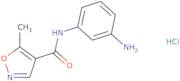 N-(3-Aminophenyl)-5-methyl-1,2-oxazole-4-carboxamide hydrochloride