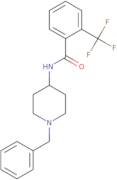 N-(1-Benzylpiperidin-4-yl)-2-(trifluoromethyl)benzamide