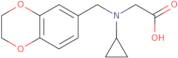 [Cyclopropyl-(2,3-dihydro-benzo[1,4]dioxin-6-ylmethyl)-amino]-acetic acid