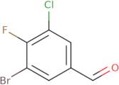 3-Bromo-5-chloro-4-fluorobenzaldehyde