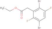 Ethyl 2,5-dibromo-3,6-difluorophenylacetate