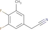 3,4-Difluoro-5-methylphenylacetonitrile