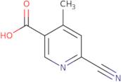 6-Cyano-4-methylpyridine-3-carboxylic acid