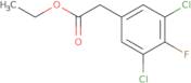 Ethyl 3,5-dichloro-4-fluorophenylacetate