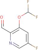 3-Difluoromethoxy-5-fluoro-2-formylpyridine