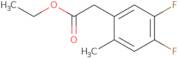 Ethyl 4,5-difluoro-2-methylphenylacetate