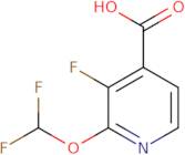 2-Difluoromethoxy-3-fluoroisonicotinic acid