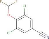 3,5-Dichloro-4-(difluoromethoxy)benzonitrile