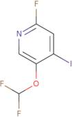 5-(Difluoromethoxy)-2-fluoro-4-iodopyridine