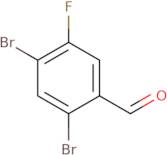 2,4-Dibromo-5-fluorobenzaldehyde