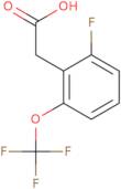 2-[2-Fluoro-6-(trifluoromethoxy)phenyl]acetic acid