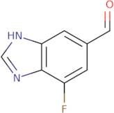 4-Fluoro-1H-1,3-benzodiazole-6-carbaldehyde