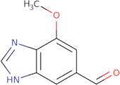 7-Methoxy-1H-1,3-benzodiazole-5-carbaldehyde