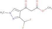 Methyl 3-(3-(difluoromethyl)-1-methyl-1H-pyrazol-4-yl)-3-oxopropanoate