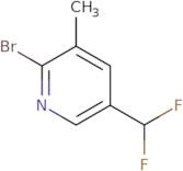 2-Bromo-5-(difluoromethyl)-3-methylpyridine