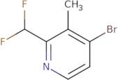 4-Bromo-2-(difluoromethyl)-3-methylpyridine