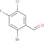 2-Bromo-5-chloro-4-fluorobenzaldehyde