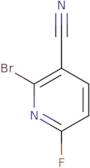 2-Bromo-6-fluoropyridine-3-carbonitrile