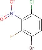 3-Bromo-6-chloro-2-fluoronitrobenzene
