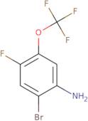 2-Bromo-4-fluoro-5-(trifluoromethoxy)aniline