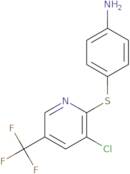 4-{[3-Chloro-5-(trifluoromethyl)-2-pyridinyl]-sulfanyl}aniline